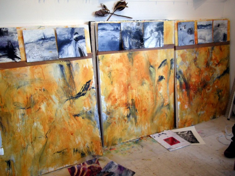 Paintings in Process