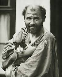Klimt, smock, cat
