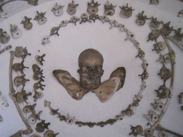 skull with wings