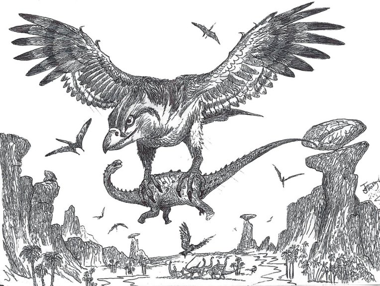  Cretaceous Roc by Hodari Nundu